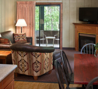 Cabin living room