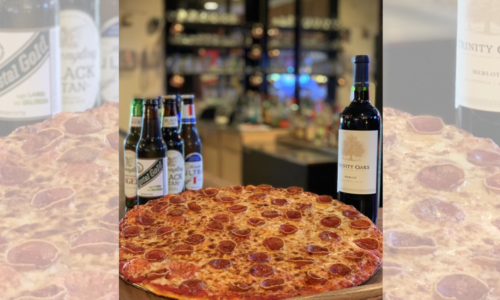 Pizza, Wine and Beer Package Add On