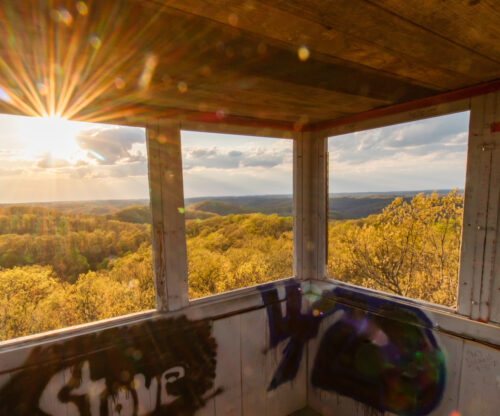 Overlook at the firetower