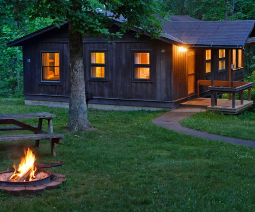 Cottage at Night