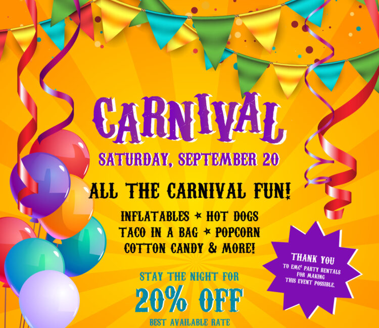 Flyer of Shawnee Carnival 