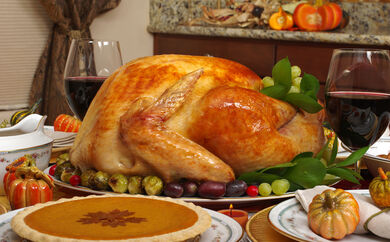 Cooked Thanksgiving Turkey